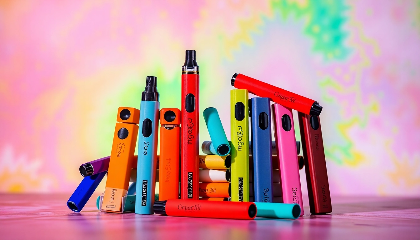 Promote dummy vapes showcasing colorful designs and flavors in an attractive display.