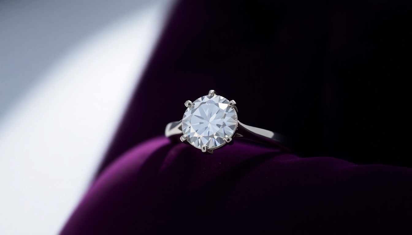 Showcasing 2 Carat Engagement Rings with a stunning round cut diamond and luxurious setting