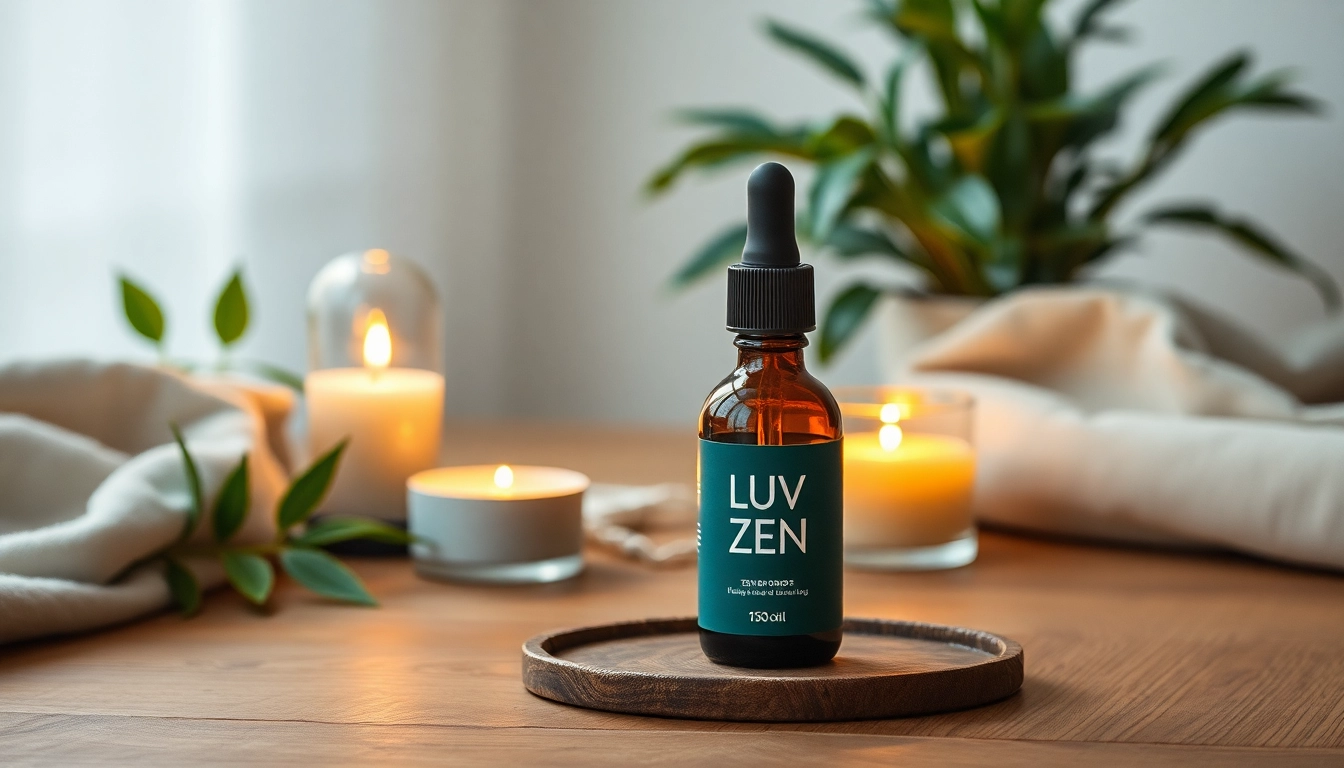 Buy Zen Drops to experience relaxation and stress relief in a calming environment with soothing elements.