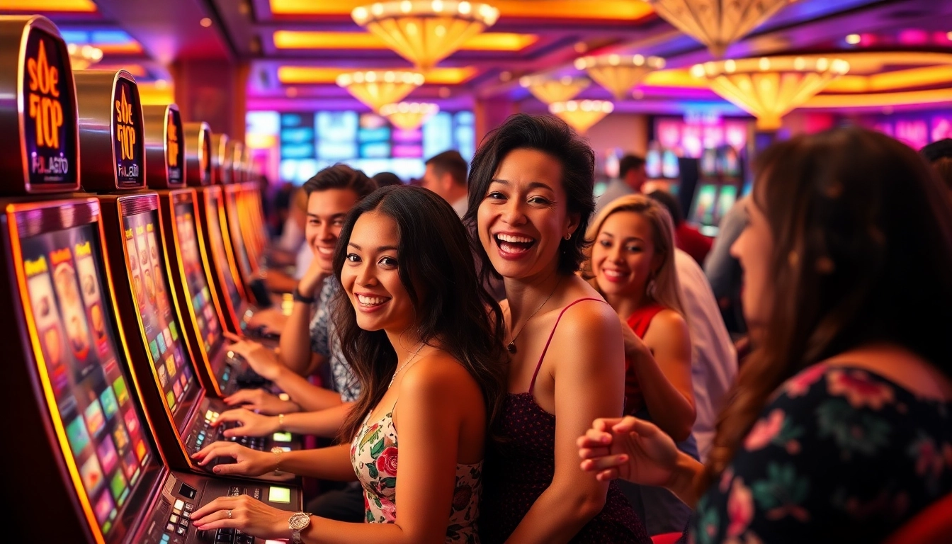 Players enjoying thrilling games at Petirzeus88 casino, capturing the excitement of online gambling experience.