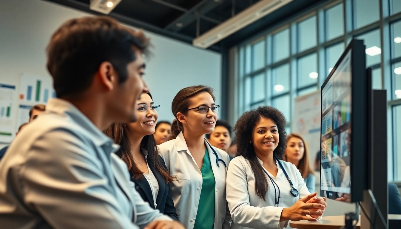 Enhance your career with clinical research assistant certification training in a collaborative classroom.