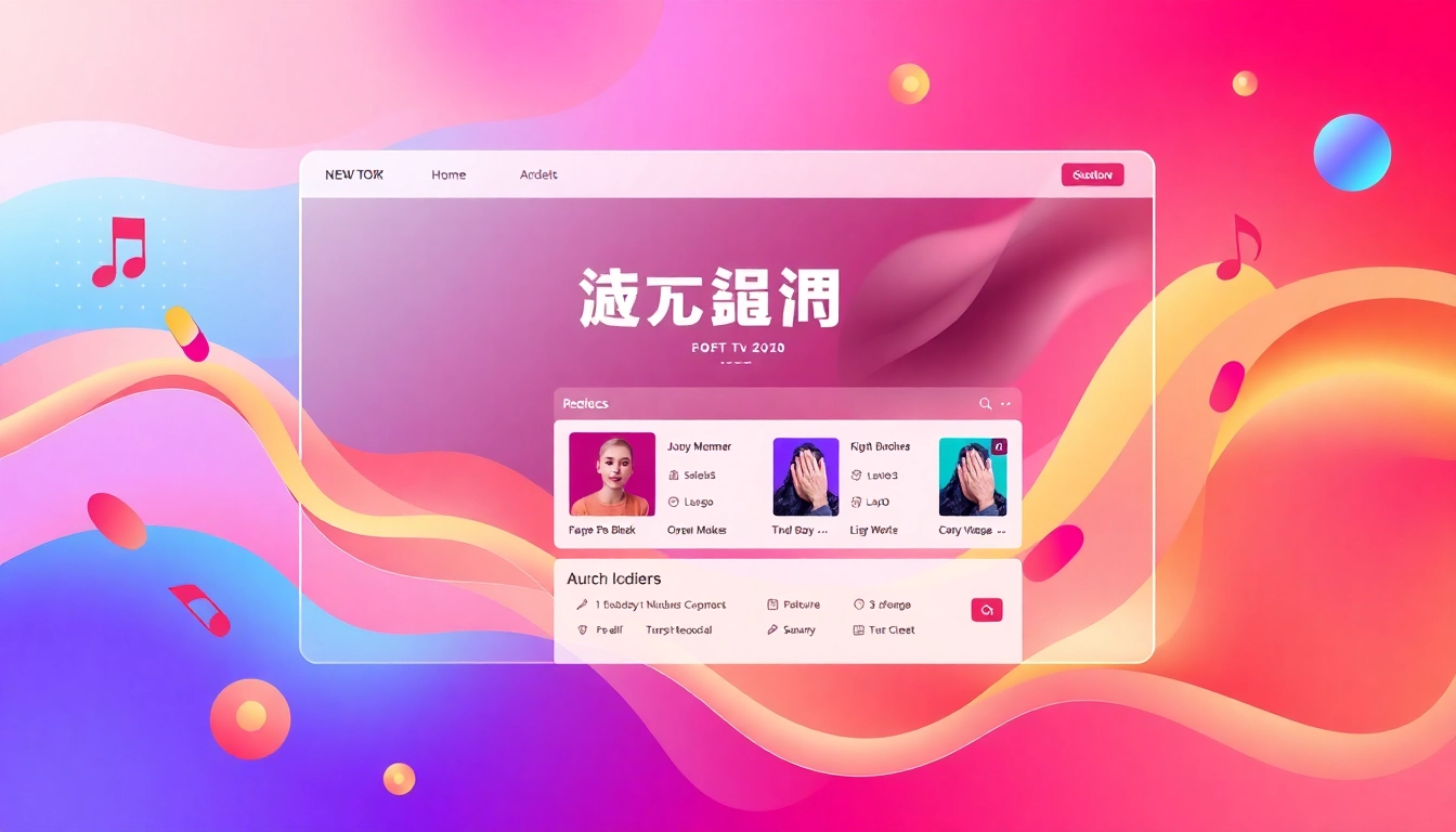 Engage with the 汽水音乐网页版 interface showcasing vibrant music elements and interactive design.