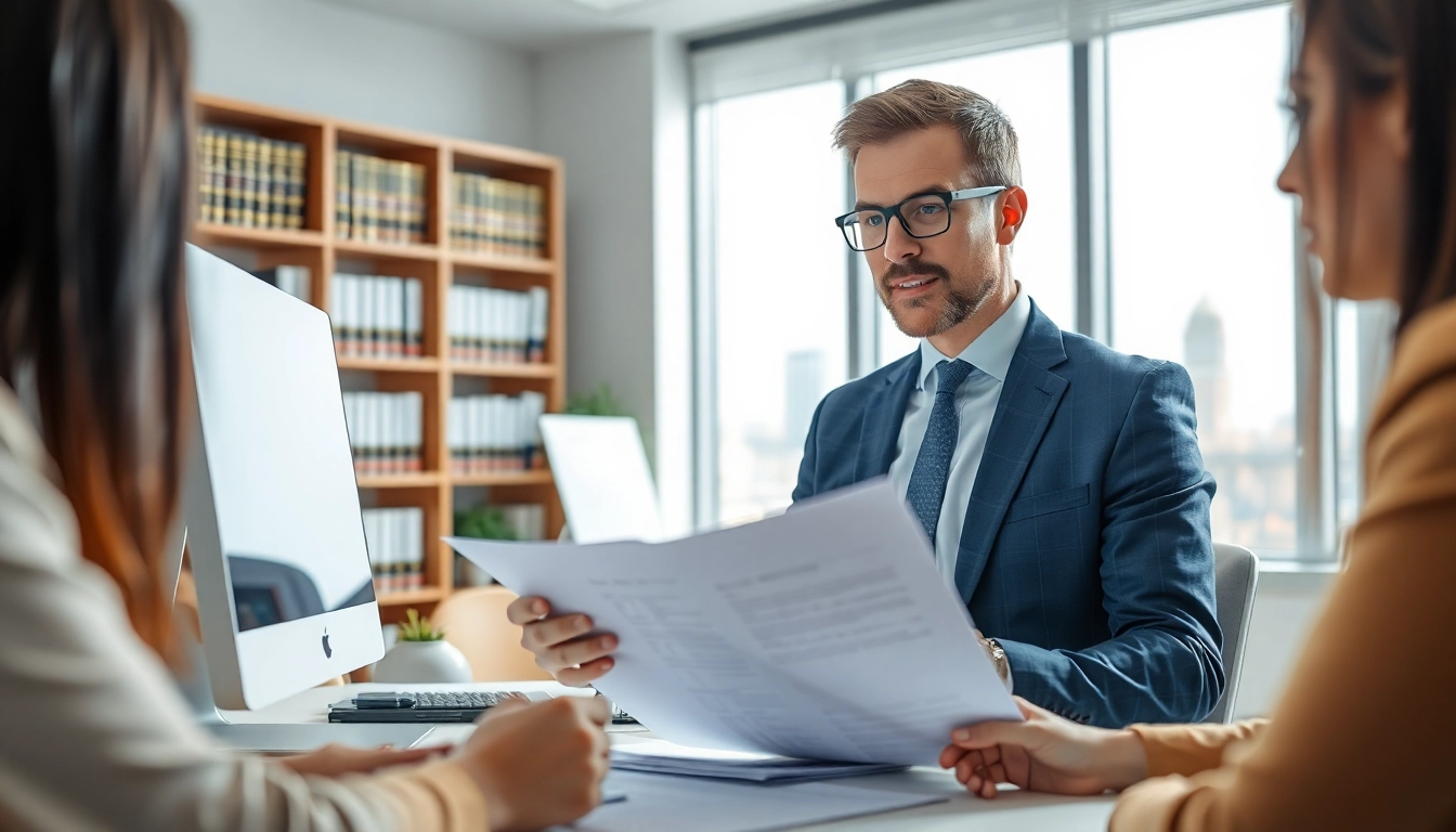Understand trademark registration in India and US with legal experts in an engaging office environment.
