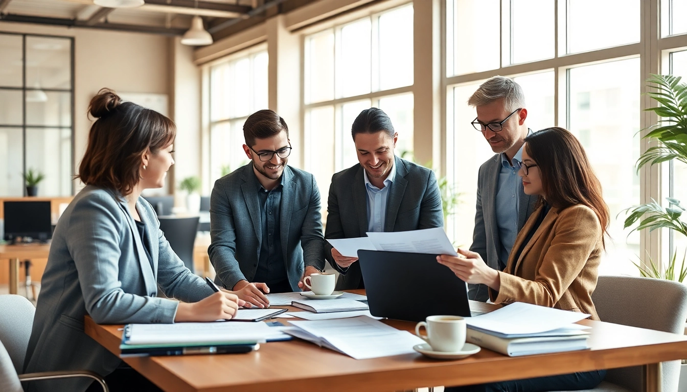 Streamlined QSM document clearing services in action with professionals collaborating.