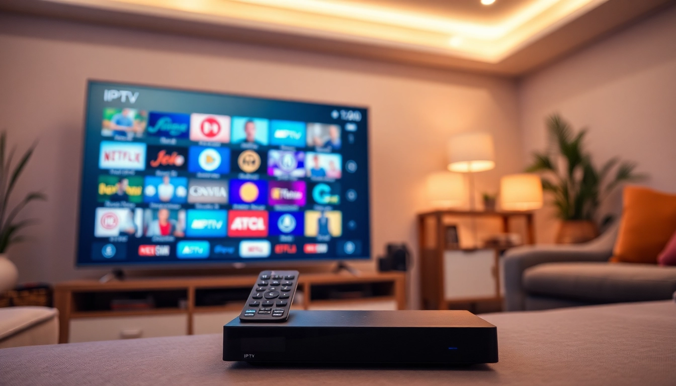 Comprar IPTV y disfrutar de una experiencia de transmisión moderna en casa.