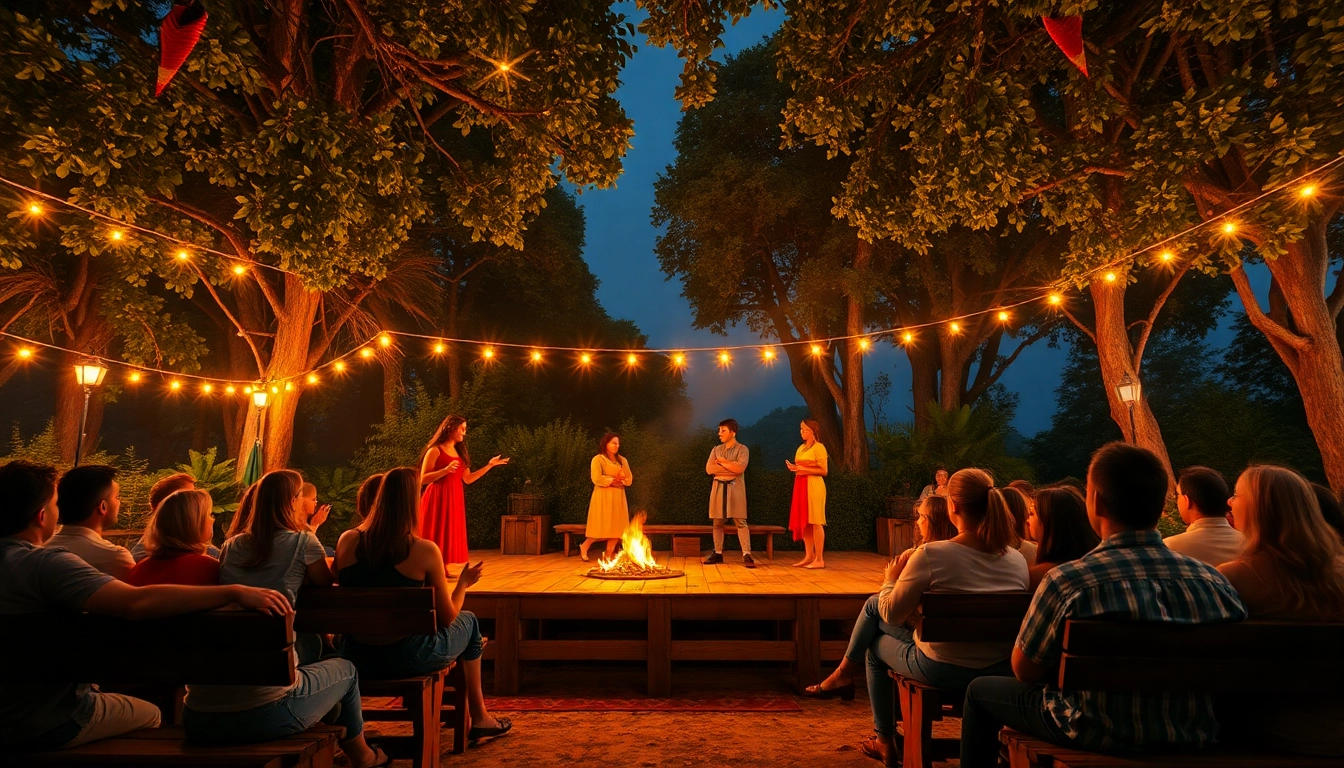 Experience the Magic of Firelight Theater: A Unique Outdoor Performance Venue